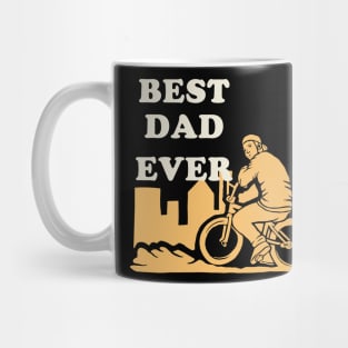 Best Dad Ever Biker Mug